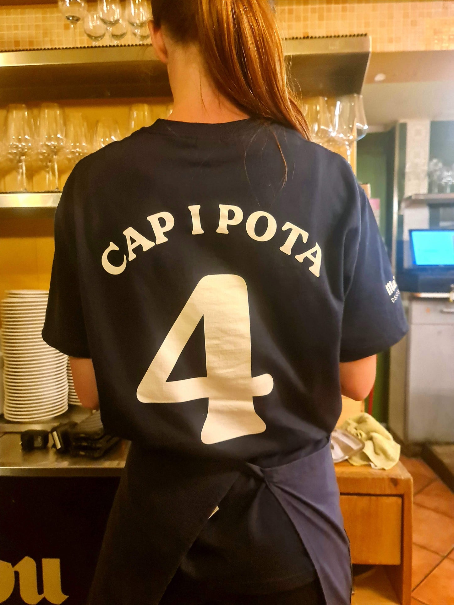 Cap i pota t-shirt